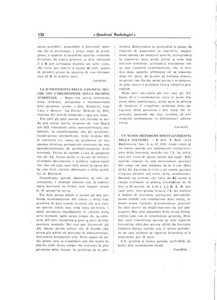 Quaderni radiologici rivista bimestrale di radiologia pratica