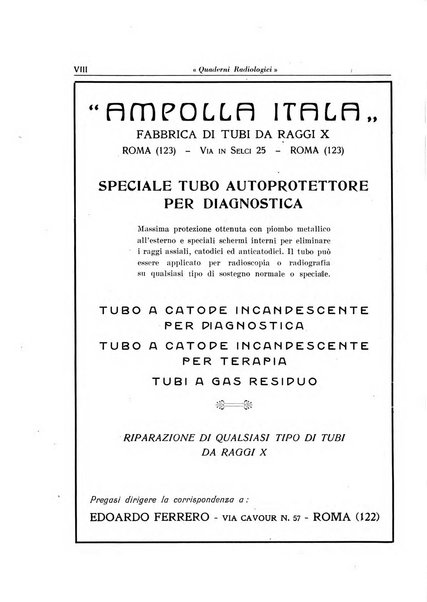 Quaderni radiologici rivista bimestrale di radiologia pratica