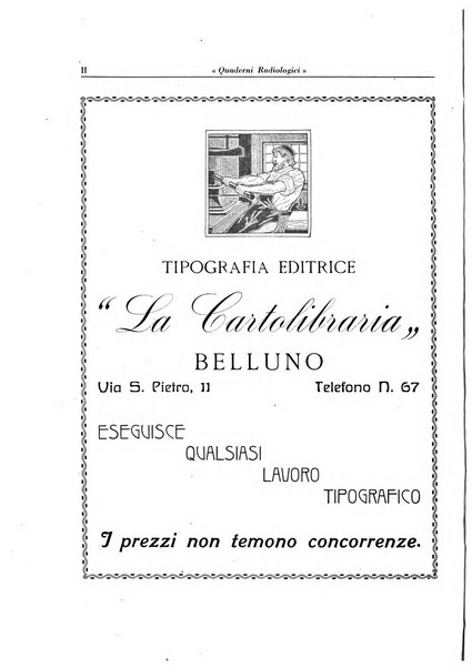 Quaderni radiologici rivista bimestrale di radiologia pratica