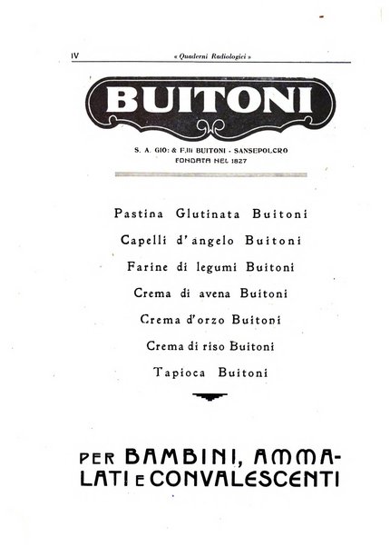 Quaderni radiologici rivista bimestrale di radiologia pratica