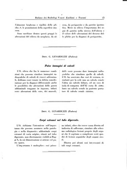 Quaderni radiologici rivista bimestrale di radiologia pratica