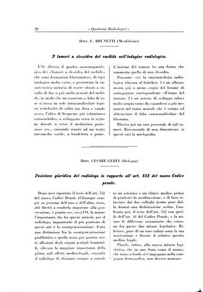 Quaderni radiologici rivista bimestrale di radiologia pratica