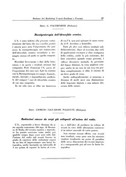 Quaderni radiologici rivista bimestrale di radiologia pratica