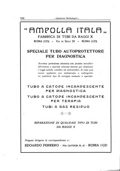 Quaderni radiologici rivista bimestrale di radiologia pratica