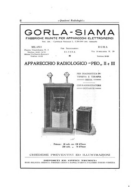 Quaderni radiologici rivista bimestrale di radiologia pratica