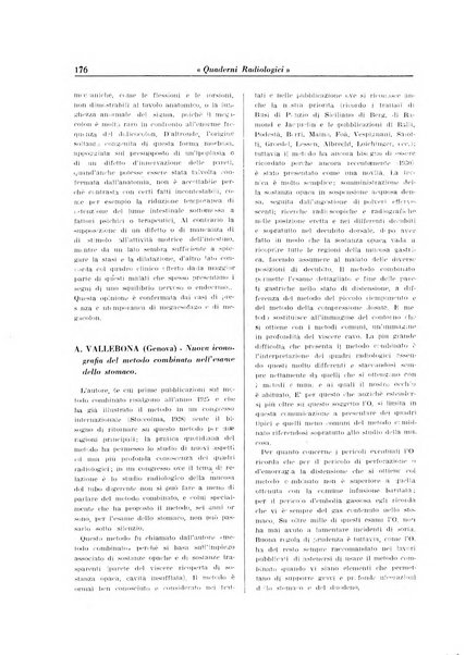 Quaderni radiologici rivista bimestrale di radiologia pratica