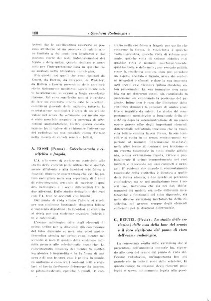 Quaderni radiologici rivista bimestrale di radiologia pratica