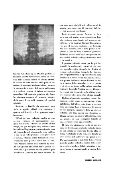 Quaderni radiologici rivista bimestrale di radiologia pratica