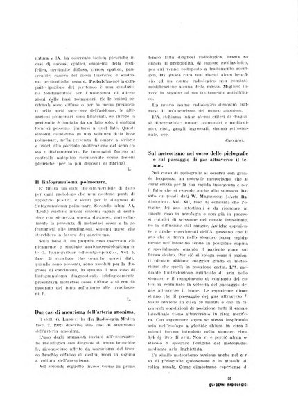 Quaderni radiologici rivista bimestrale di radiologia pratica