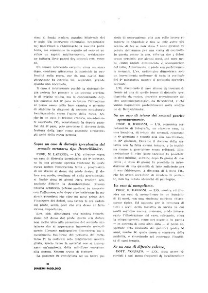 Quaderni radiologici rivista bimestrale di radiologia pratica