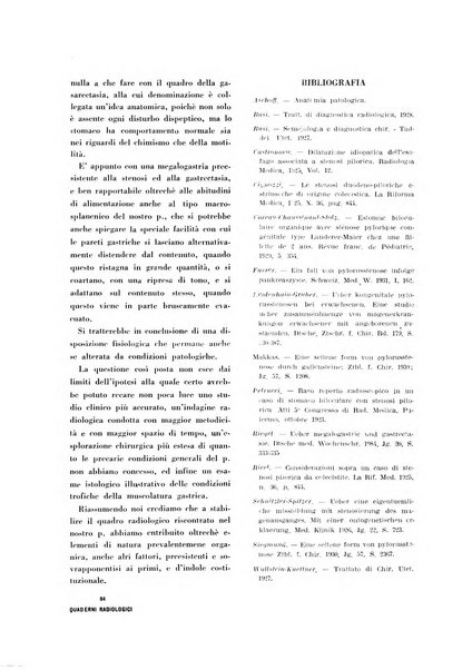 Quaderni radiologici rivista bimestrale di radiologia pratica