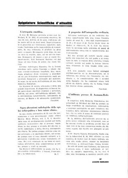 Quaderni radiologici rivista bimestrale di radiologia pratica