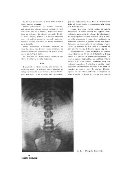 Quaderni radiologici rivista bimestrale di radiologia pratica