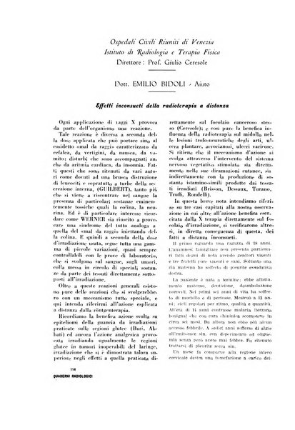 Quaderni radiologici rivista bimestrale di radiologia pratica