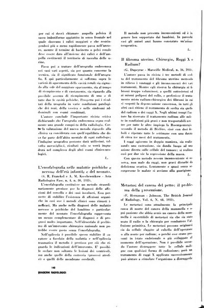 Quaderni radiologici rivista bimestrale di radiologia pratica