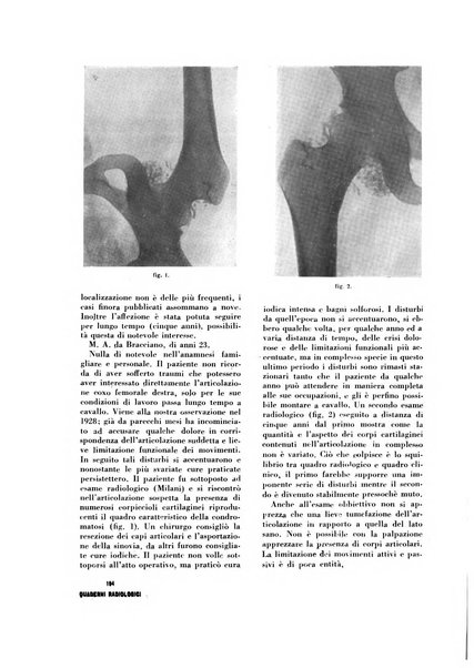 Quaderni radiologici rivista bimestrale di radiologia pratica