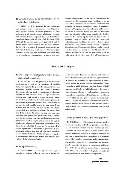 Quaderni radiologici rivista bimestrale di radiologia pratica