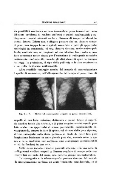 Quaderni radiologici rivista bimestrale di radiologia pratica