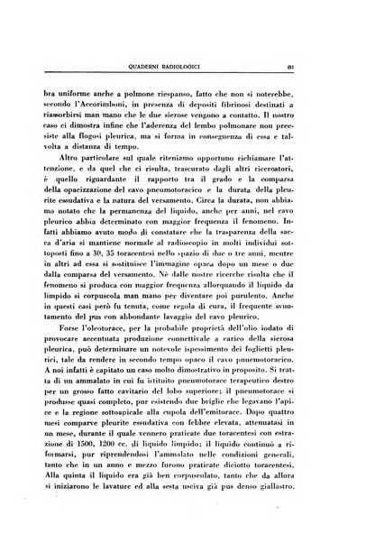 Quaderni radiologici rivista bimestrale di radiologia pratica