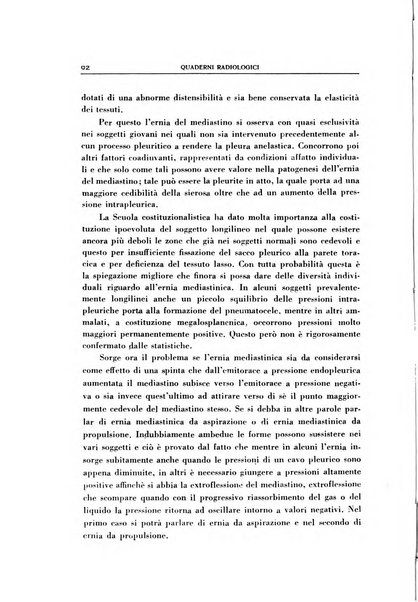 Quaderni radiologici rivista bimestrale di radiologia pratica