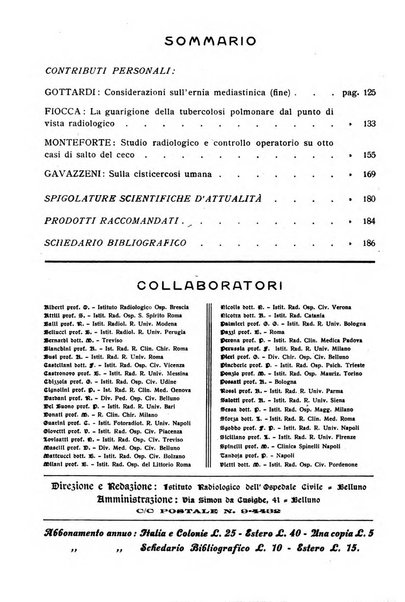 Quaderni radiologici rivista bimestrale di radiologia pratica