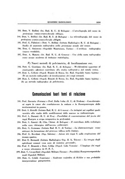 Quaderni radiologici rivista bimestrale di radiologia pratica