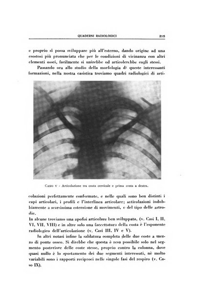 Quaderni radiologici rivista bimestrale di radiologia pratica