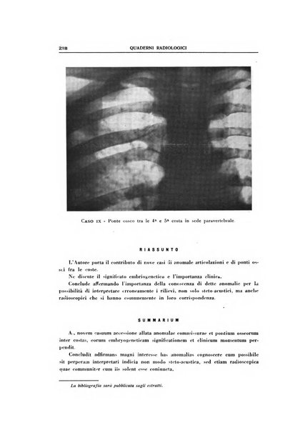 Quaderni radiologici rivista bimestrale di radiologia pratica