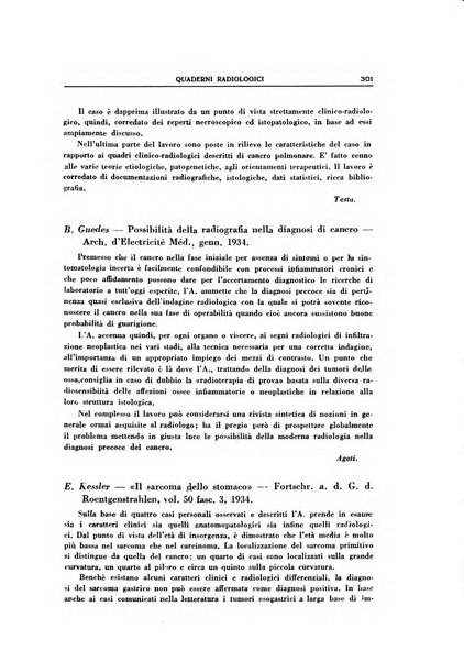 Quaderni radiologici rivista bimestrale di radiologia pratica