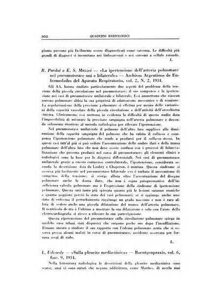 Quaderni radiologici rivista bimestrale di radiologia pratica