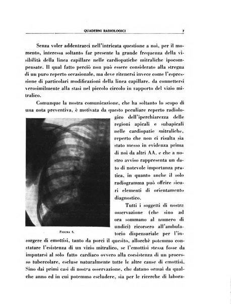 Quaderni radiologici rivista bimestrale di radiologia pratica