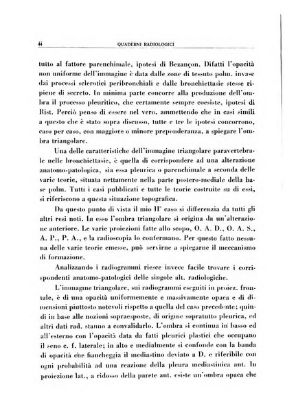 Quaderni radiologici rivista bimestrale di radiologia pratica