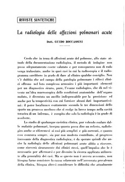 Quaderni radiologici rivista bimestrale di radiologia pratica