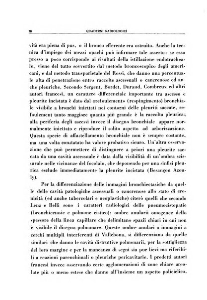 Quaderni radiologici rivista bimestrale di radiologia pratica