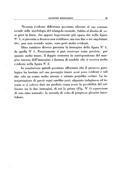 Quaderni radiologici rivista bimestrale di radiologia pratica