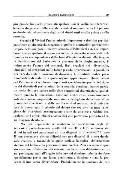 Quaderni radiologici rivista bimestrale di radiologia pratica