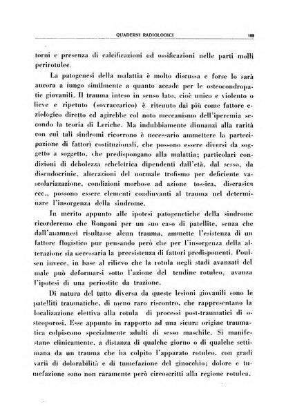 Quaderni radiologici rivista bimestrale di radiologia pratica