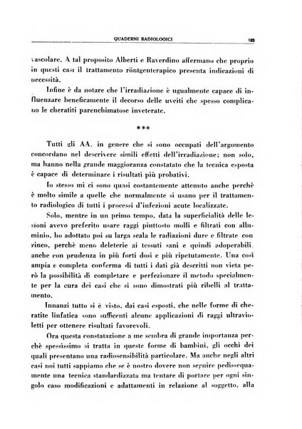 Quaderni radiologici rivista bimestrale di radiologia pratica