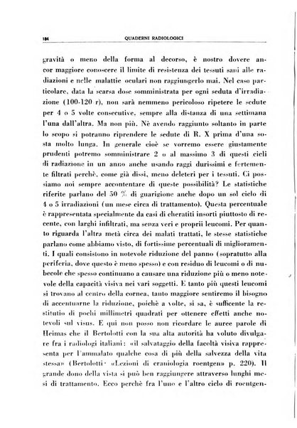 Quaderni radiologici rivista bimestrale di radiologia pratica