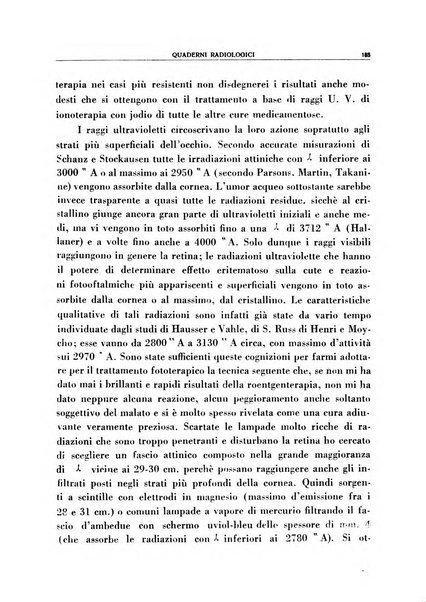 Quaderni radiologici rivista bimestrale di radiologia pratica