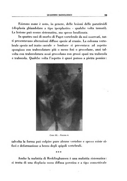 Quaderni radiologici rivista bimestrale di radiologia pratica