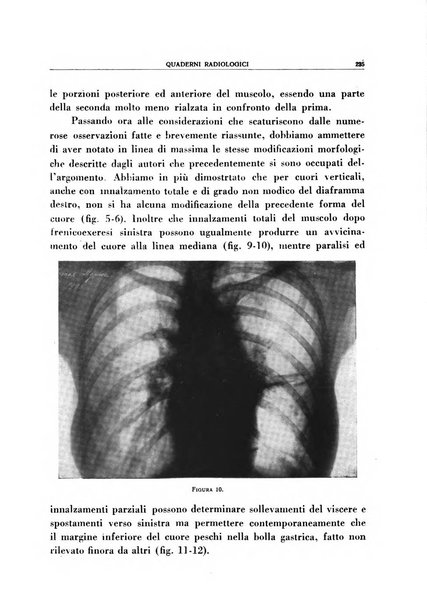 Quaderni radiologici rivista bimestrale di radiologia pratica