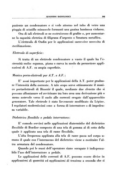 Quaderni radiologici rivista bimestrale di radiologia pratica