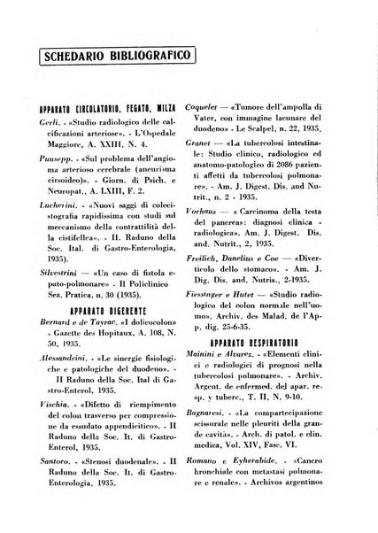 Quaderni radiologici rivista bimestrale di radiologia pratica