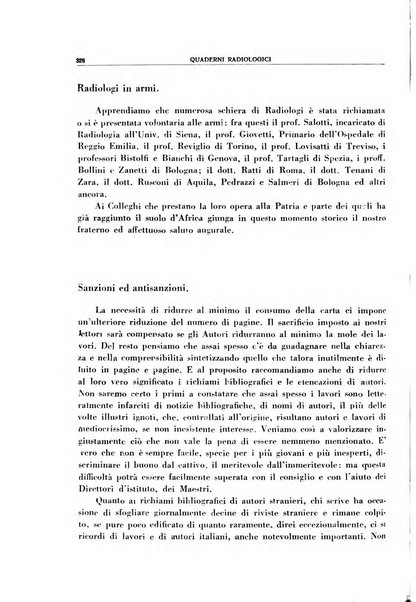 Quaderni radiologici rivista bimestrale di radiologia pratica