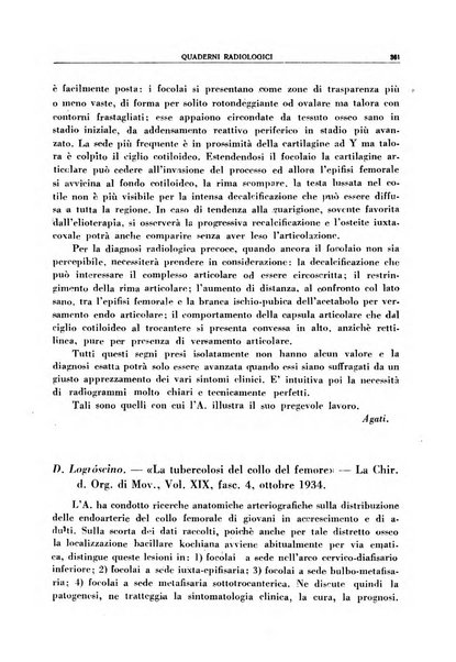 Quaderni radiologici rivista bimestrale di radiologia pratica