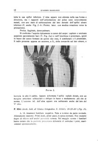 Quaderni radiologici rivista bimestrale di radiologia pratica