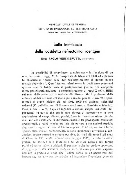 Quaderni radiologici rivista bimestrale di radiologia pratica