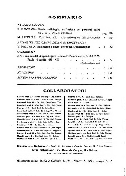 Quaderni radiologici rivista bimestrale di radiologia pratica