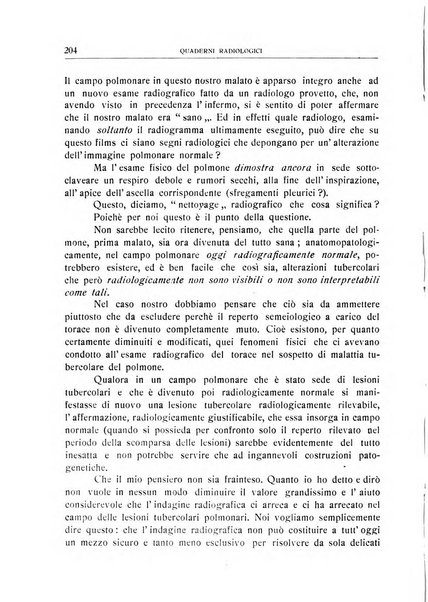 Quaderni radiologici rivista bimestrale di radiologia pratica